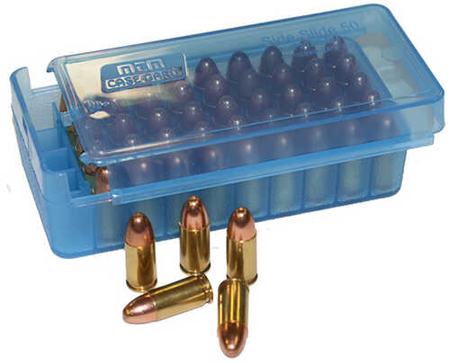 MTM P50SS9M16 9MM Pistol Slide Stop 50Rd Box Grn